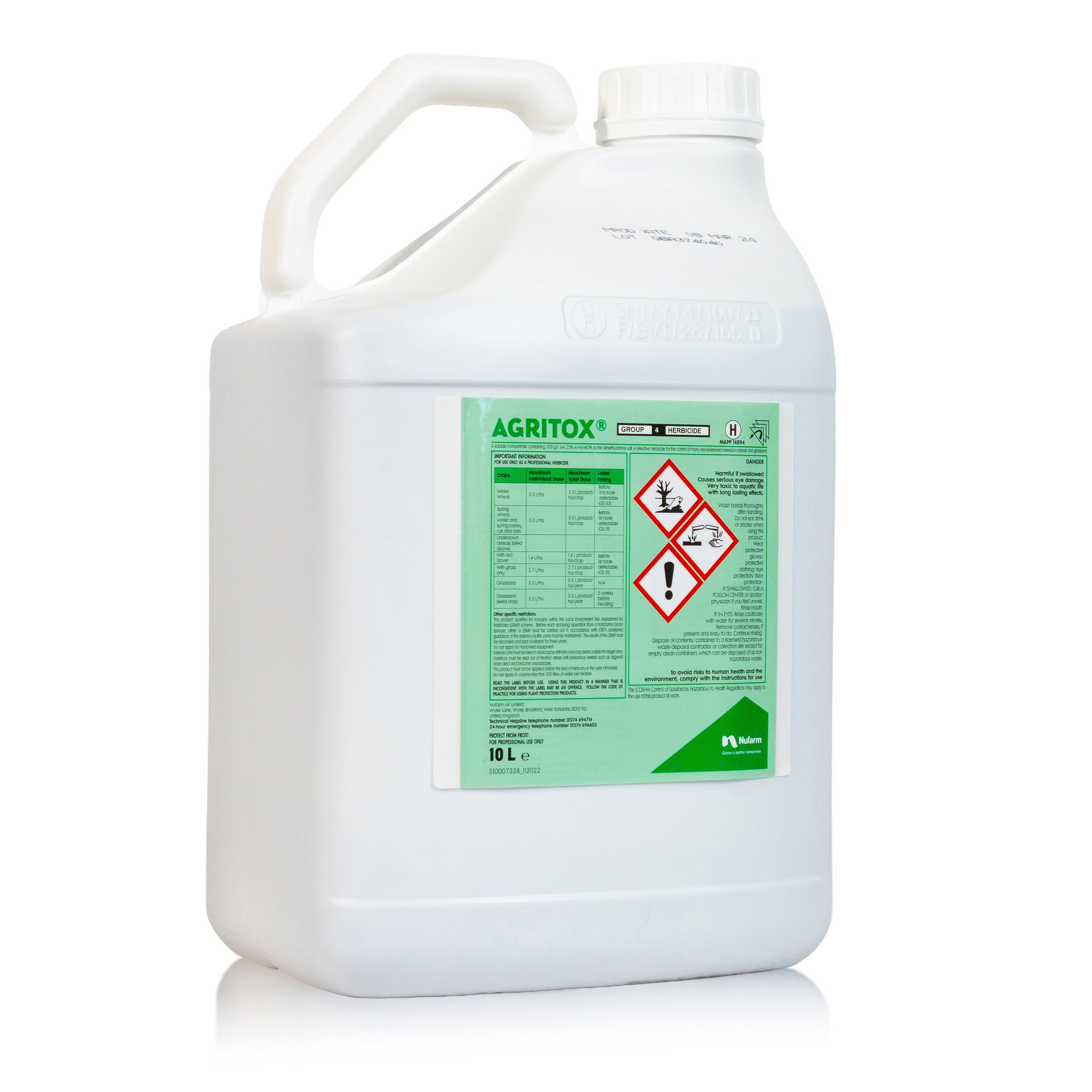 best herbicide for rushes Agritox Selective Weed Killer | Grassland Herbicide