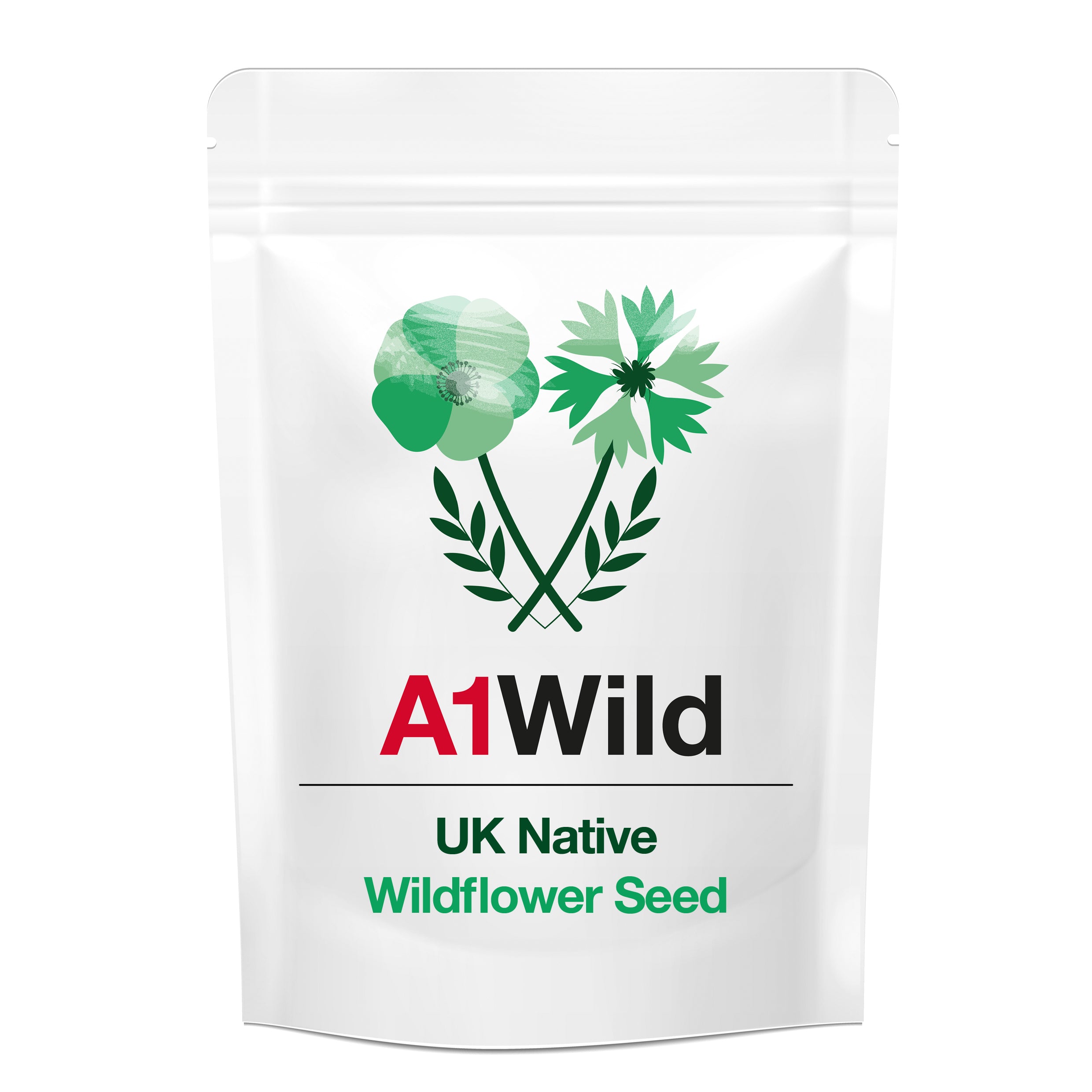 uk native wildflower seeds A1 Wild UK Native 100% Wildflower Seed Mix | Upto 1kg