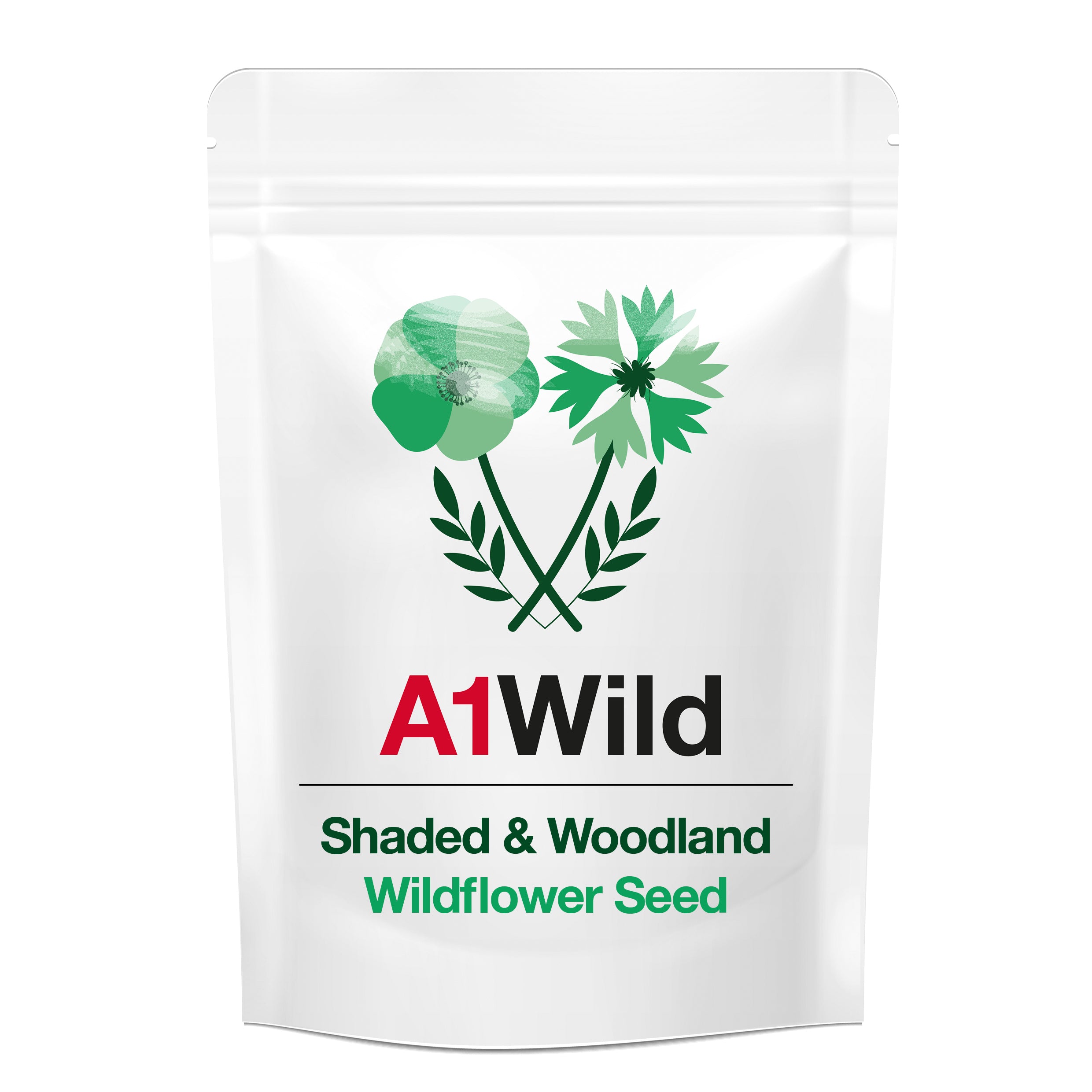 wildflower seeds for shaded areas uk A1 Wild Shaded Woodland 100% Wildflower Seed Mix