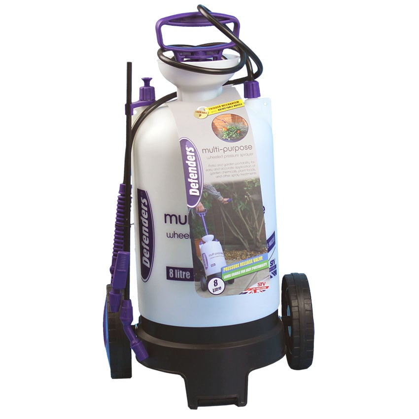 wheeled garden sprayer uk Defenders Multi-Purpose Wheeled Pressure Sprayer 8L – ProGreen