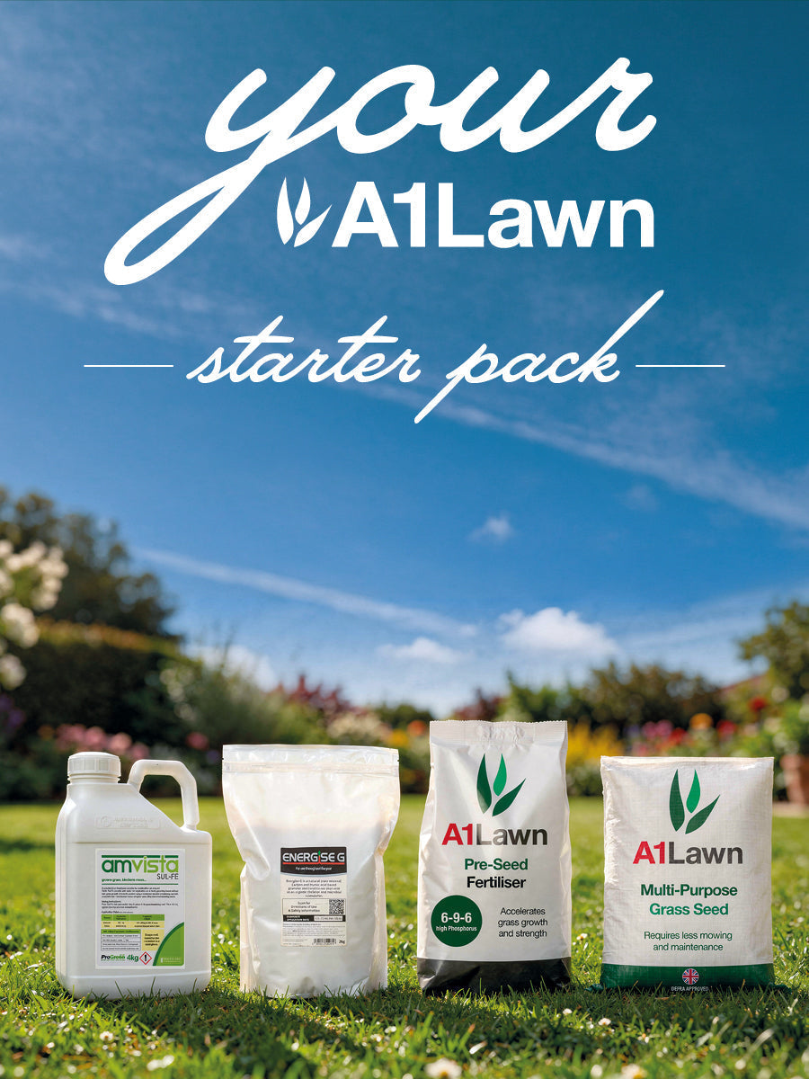 Your A1 Lawn Starter Lawncare Pack Product Guide