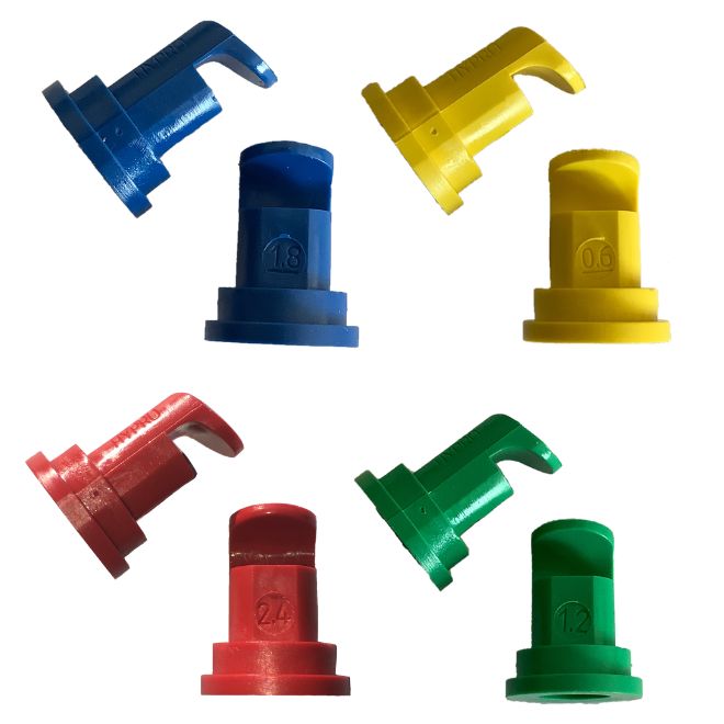 Anvil Nozzles - 5 Pack (Red, Yellow, Green, Blue, Mixed)