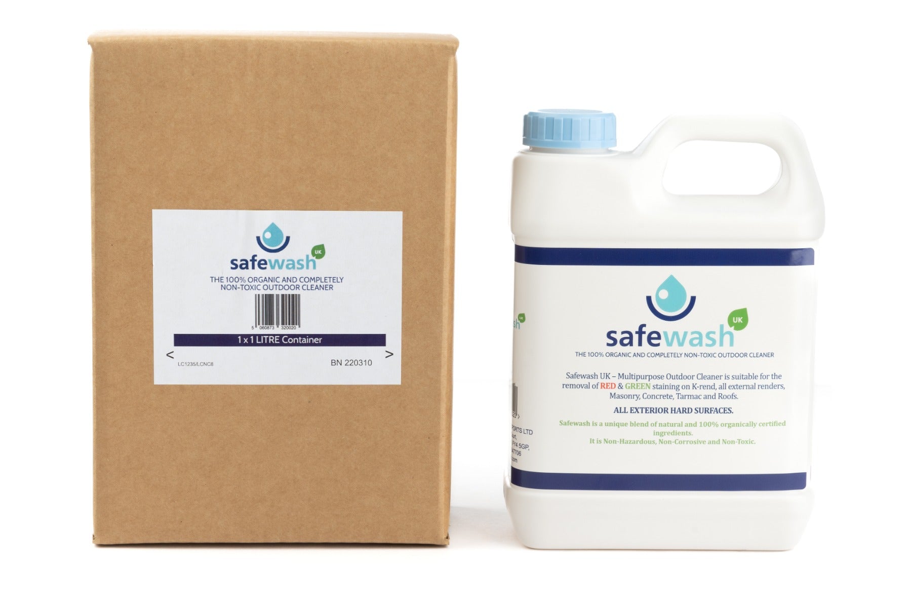 Safewash UK Organic Outdoor Cleaner (1L, 4L)