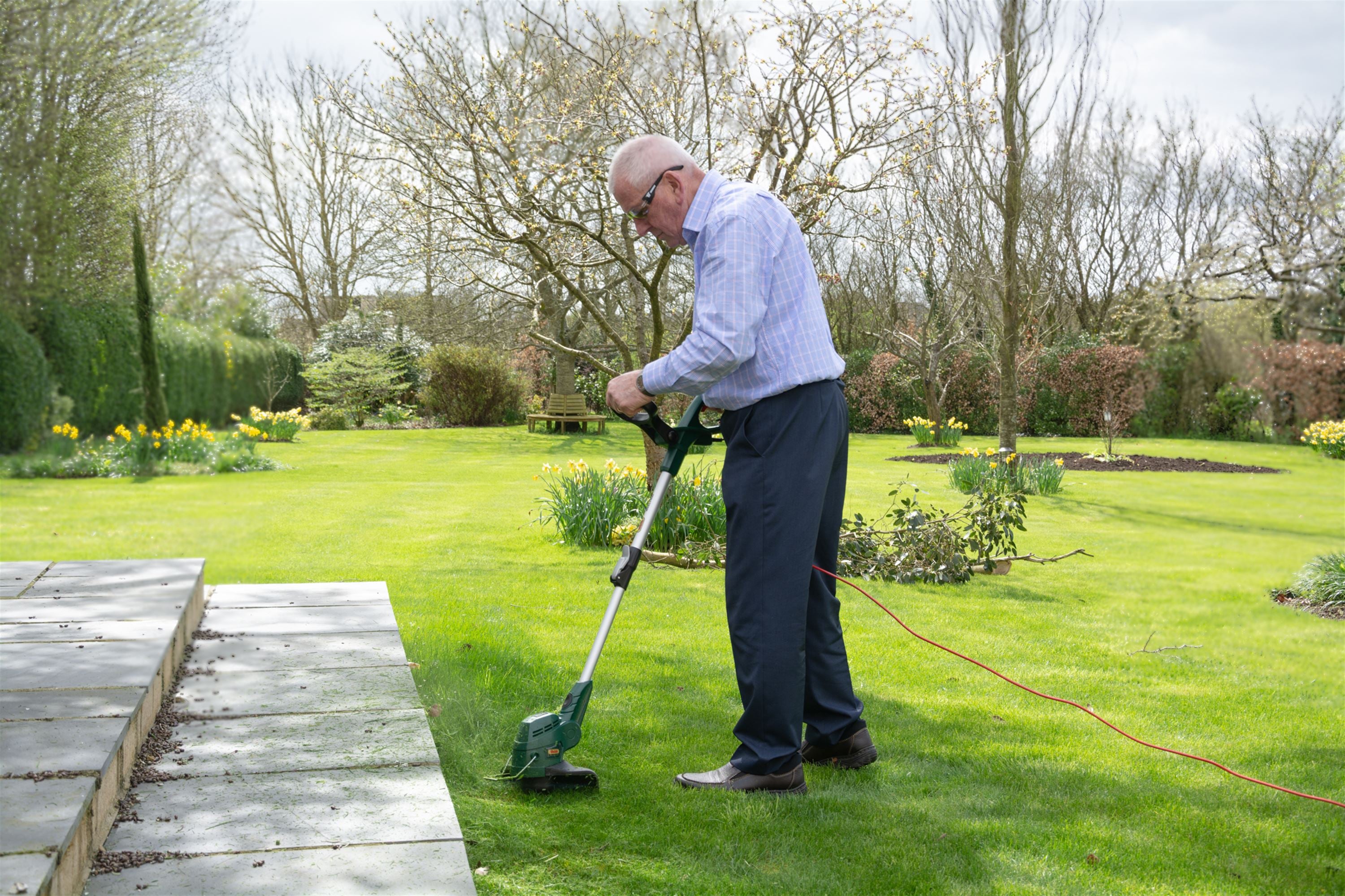 Webb Classic 450W 25cm (10") Electric Linetrimmer and Lawn Edger