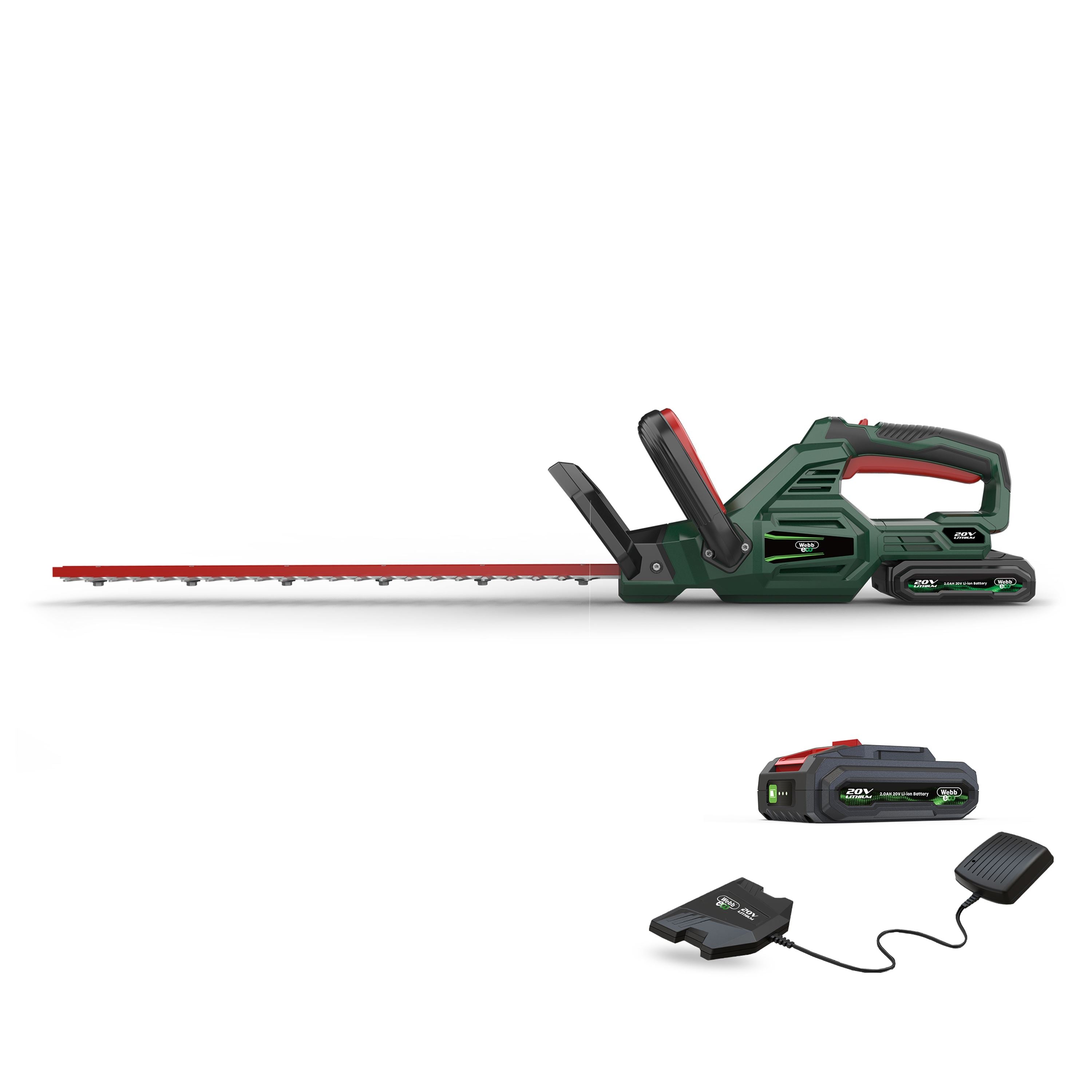 Webb 20V 50cm (20") Cordless Hedge Trimmer