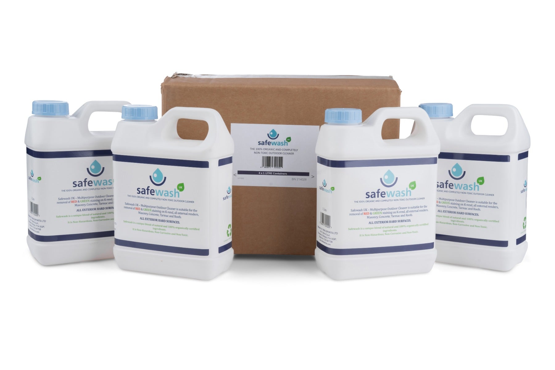 Safewash UK Organic Outdoor Cleaner (1L, 4L)