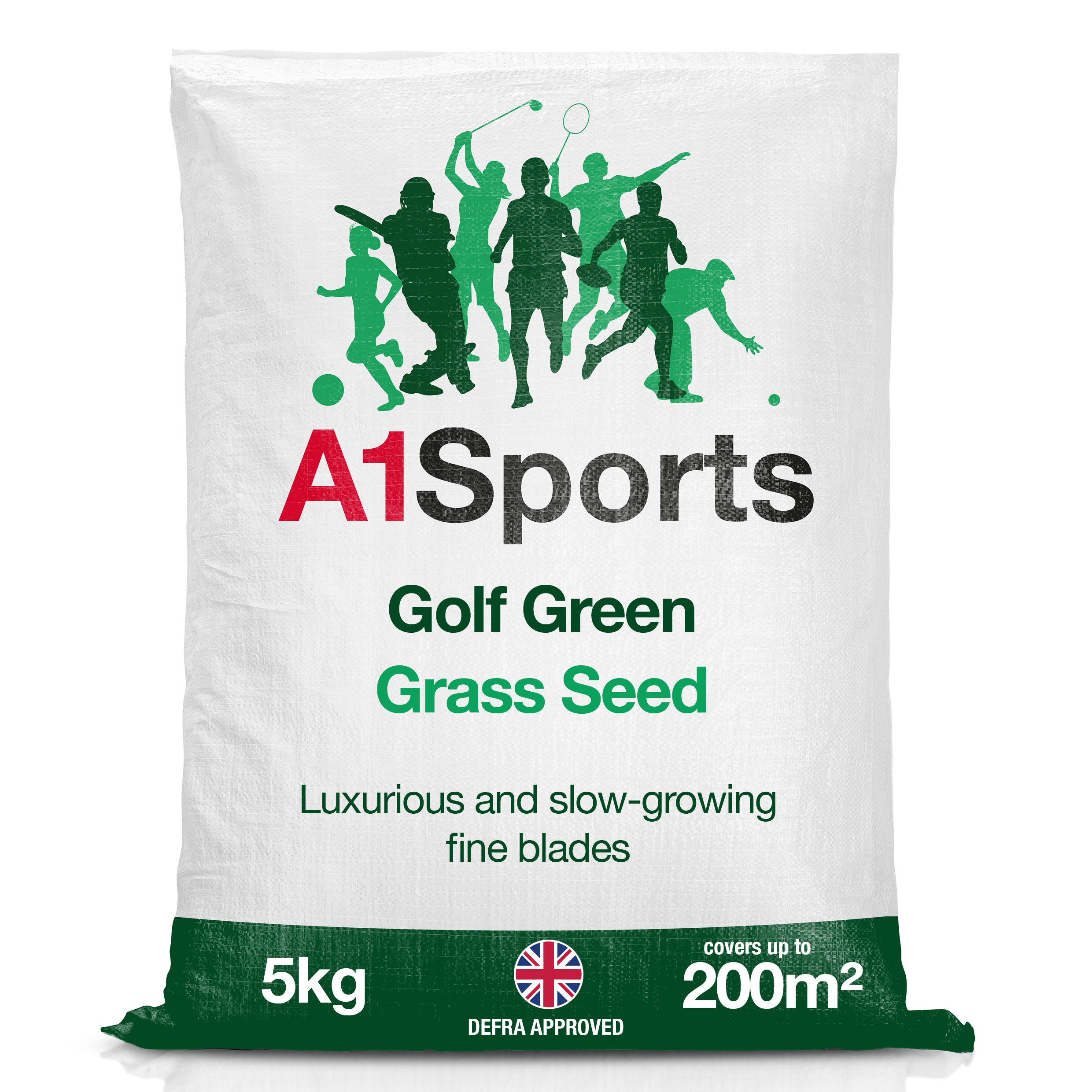 A1 Sports Golf Green Grass Seed (5kg, 100-200m²)