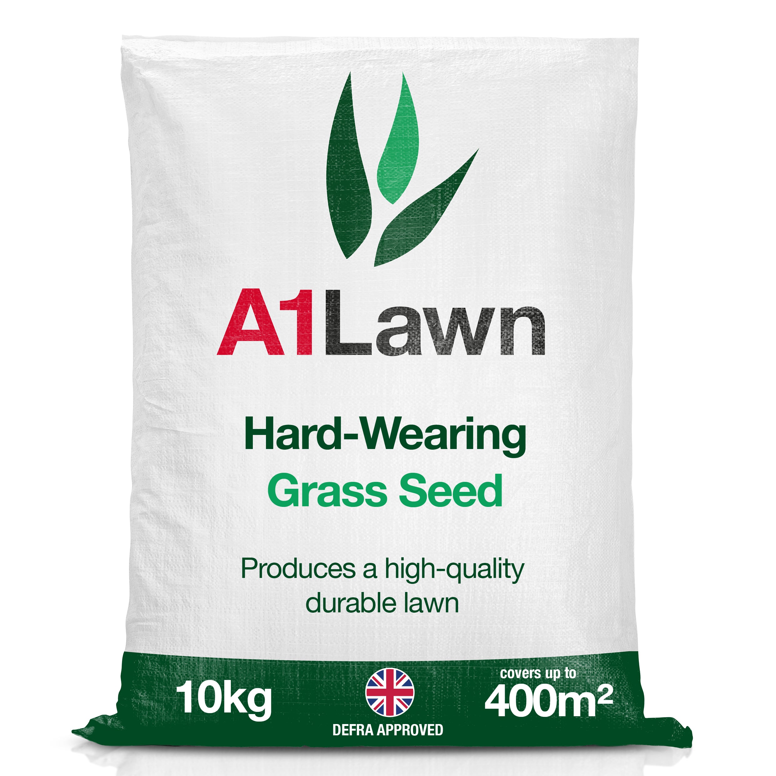 A1 Lawn Hard Wearing Grass Seed (5-10kg, up to 400m²)