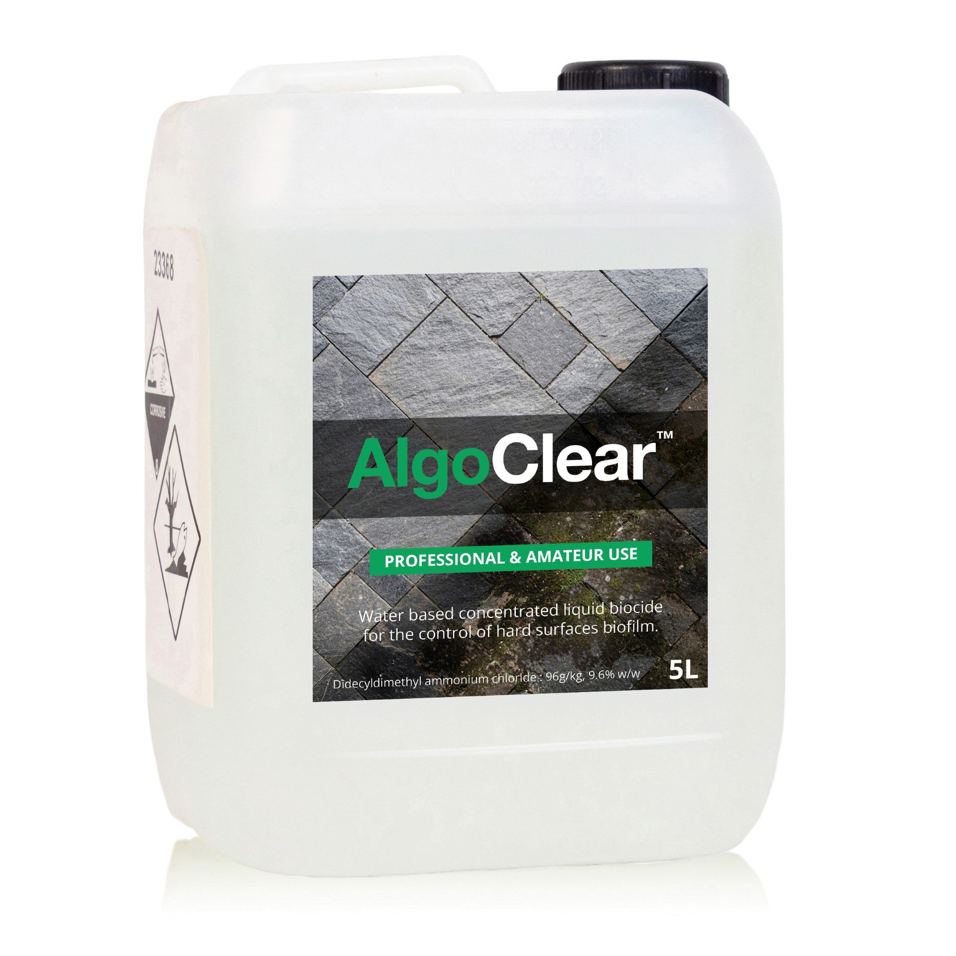 AlgoClear Home and Garden Concentrated Hard Surface Cleaner (5L, 325m²)