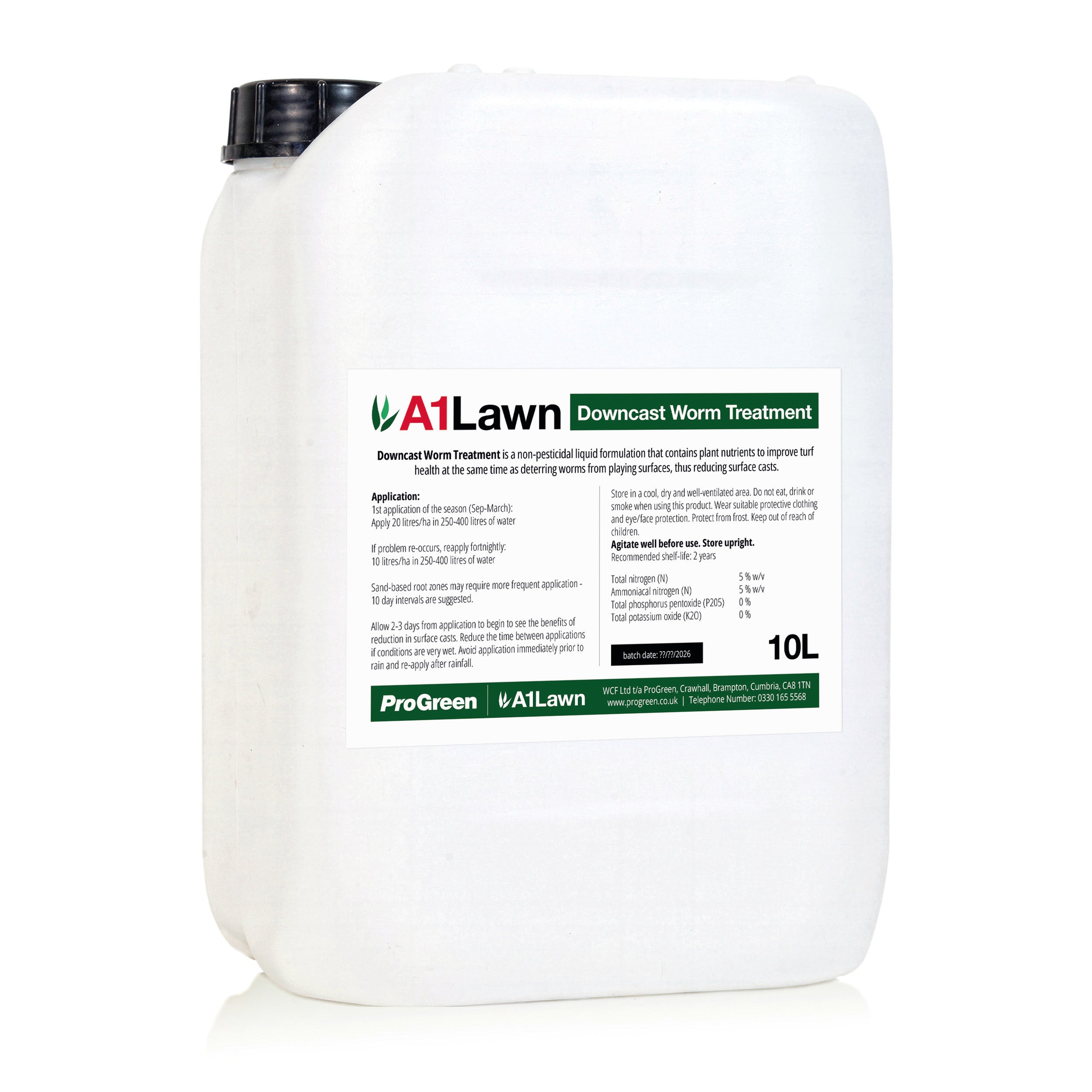 Downcast Worm Treatment (1L, 10L)