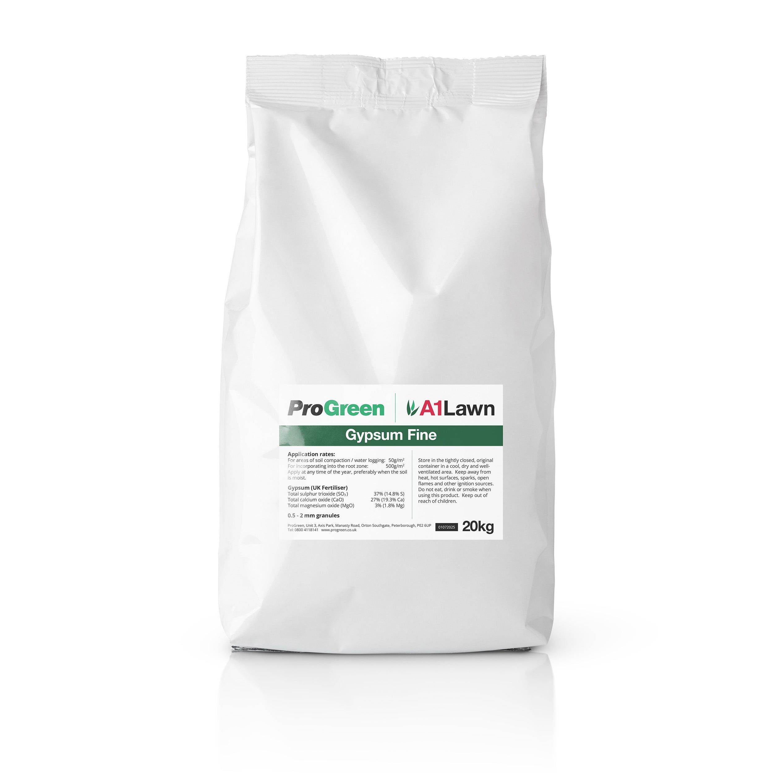 Gypsum Fine - Micronised Calcium Sulphate (20kg)