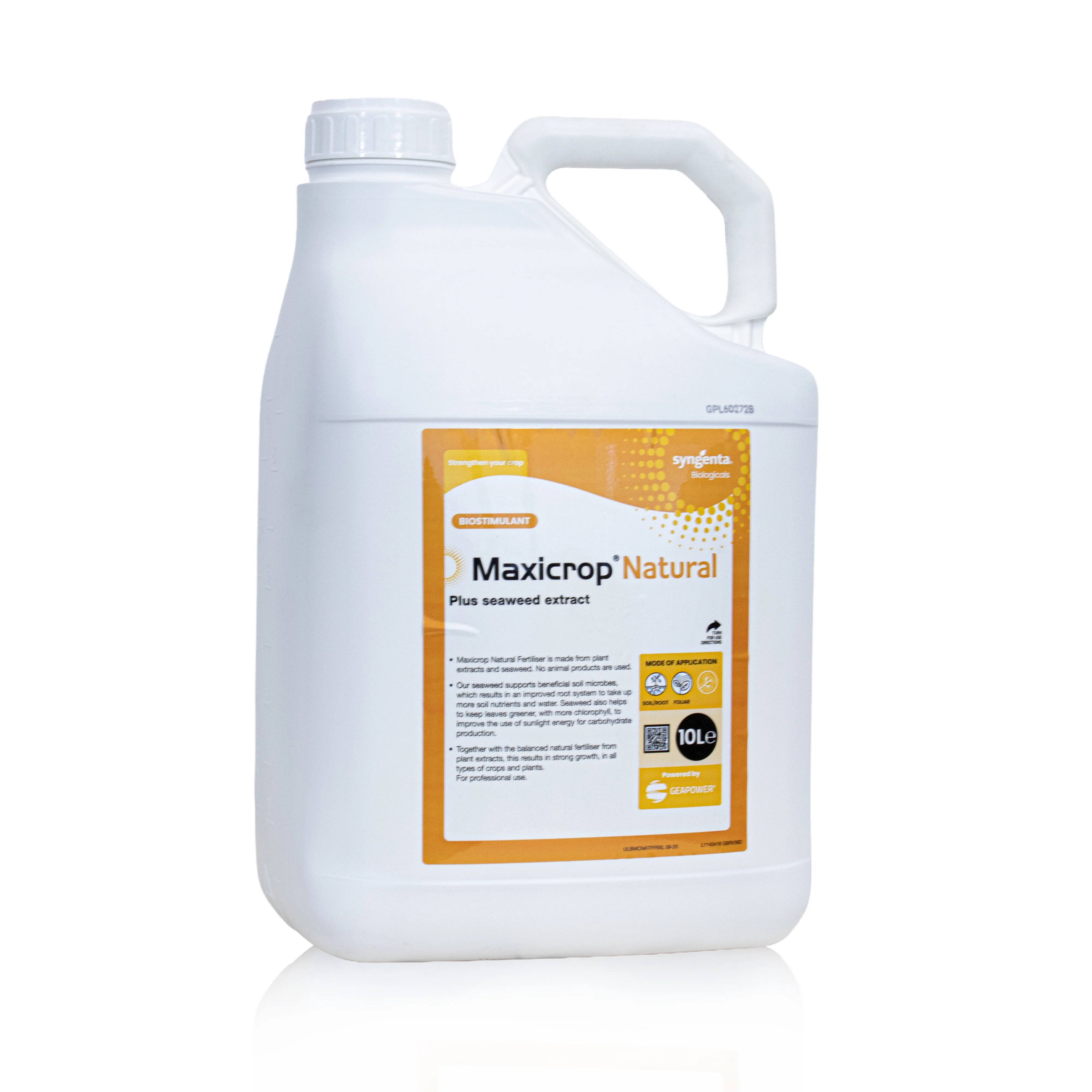 Maxicrop Natural Organic Fertiliser with Seaweed Extract (10L)