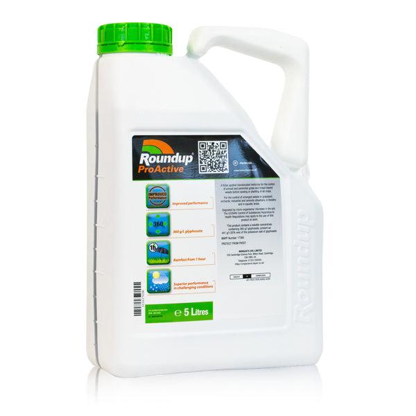 roundup herbicide wiki Roundup ProActive Glyphosate Total Weed Killer 1L, 5L