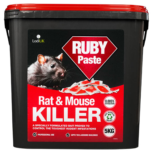 Ruby Paste – Professional Rodenticide (5kg)