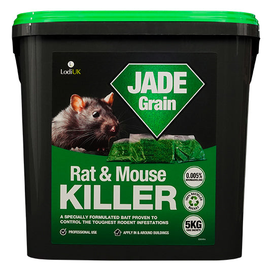 Jade Grain Whole Wheat Sachets – Professional Rodenticide (5kg)