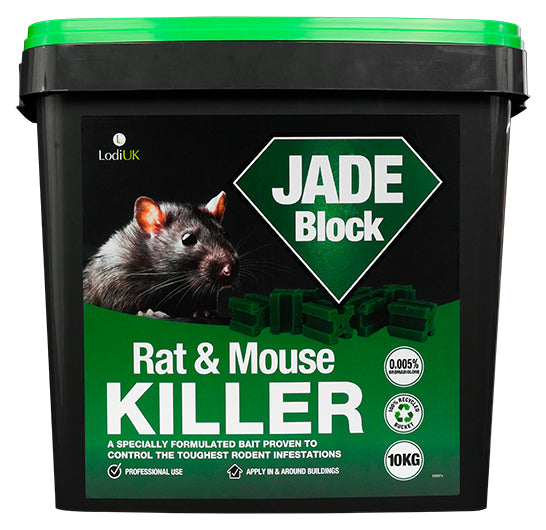 Jade Blocks Wax Blocks – Professional Rodenticide (3kg-10kg)