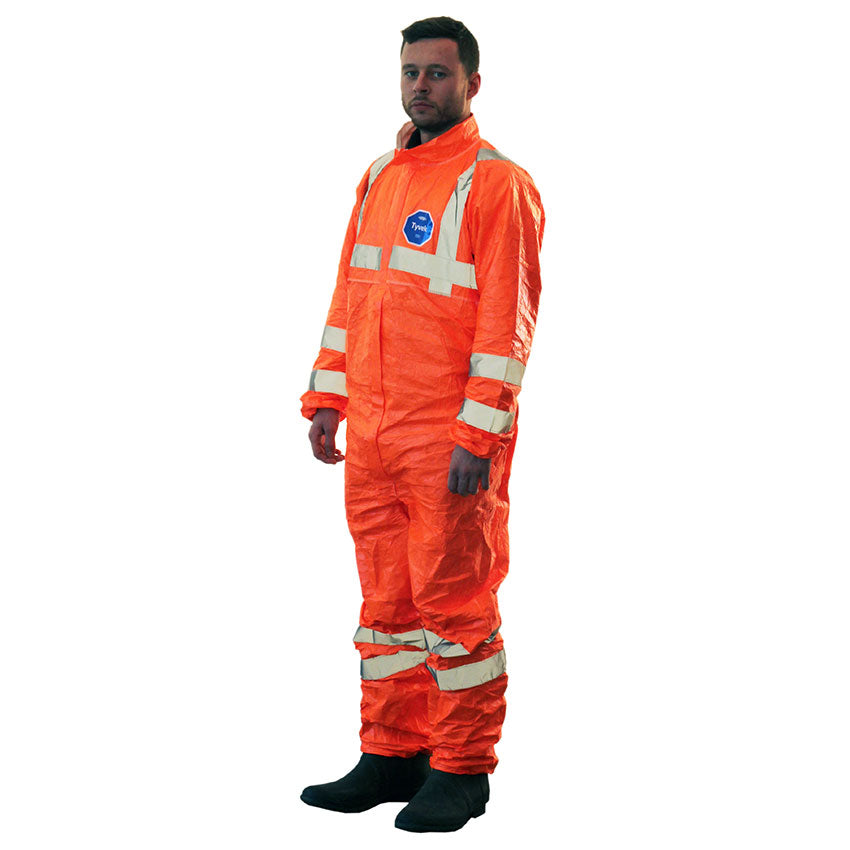 Tyvek Hi Vis Spraying Coverall 500HV