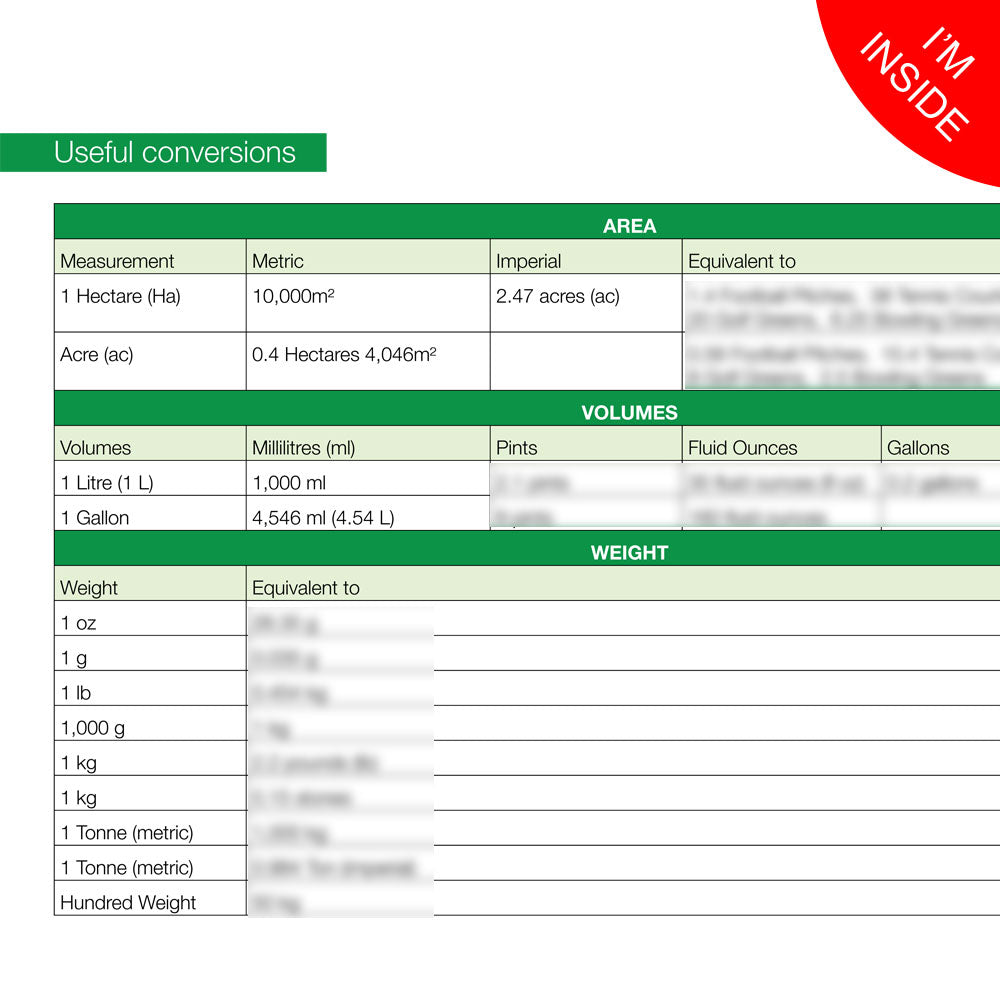 herbicide spray record sheet Chemical Spray Record Book