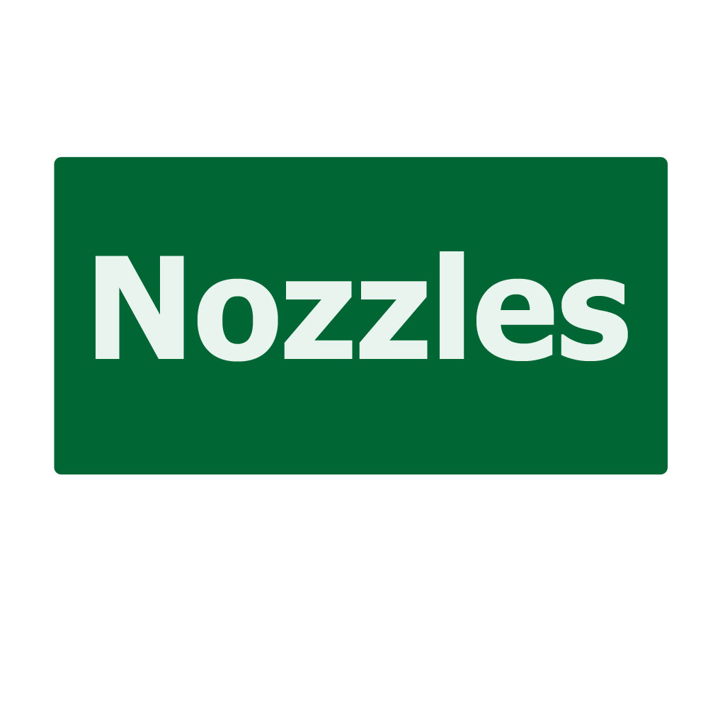 Nozzles, Filters & Caps
