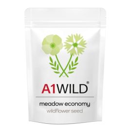 A1WILD Meadow Economy 80:20 Wildflower and Grass Seed Mix 