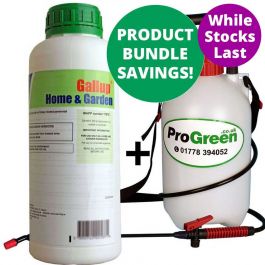 Gallup Home & Garden 1L with 5L Pressure Sprayer Bundle