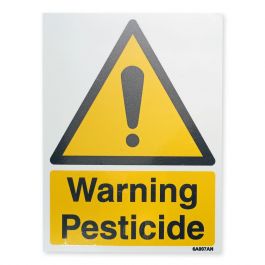 Warning Pesticide Hazard Sign (150x200mm)