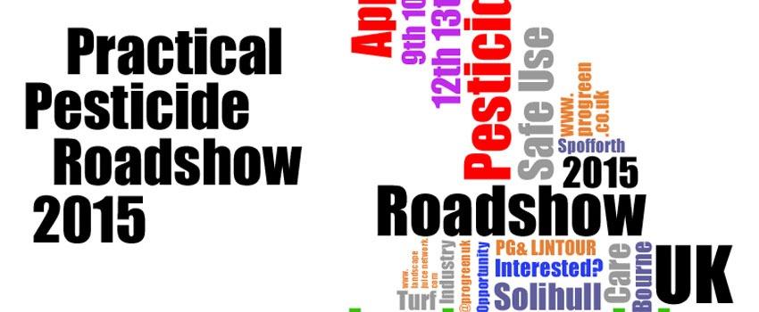 Five thousand miles, five days, six roadshows... The Practical Pesticide Roadshow 2015
